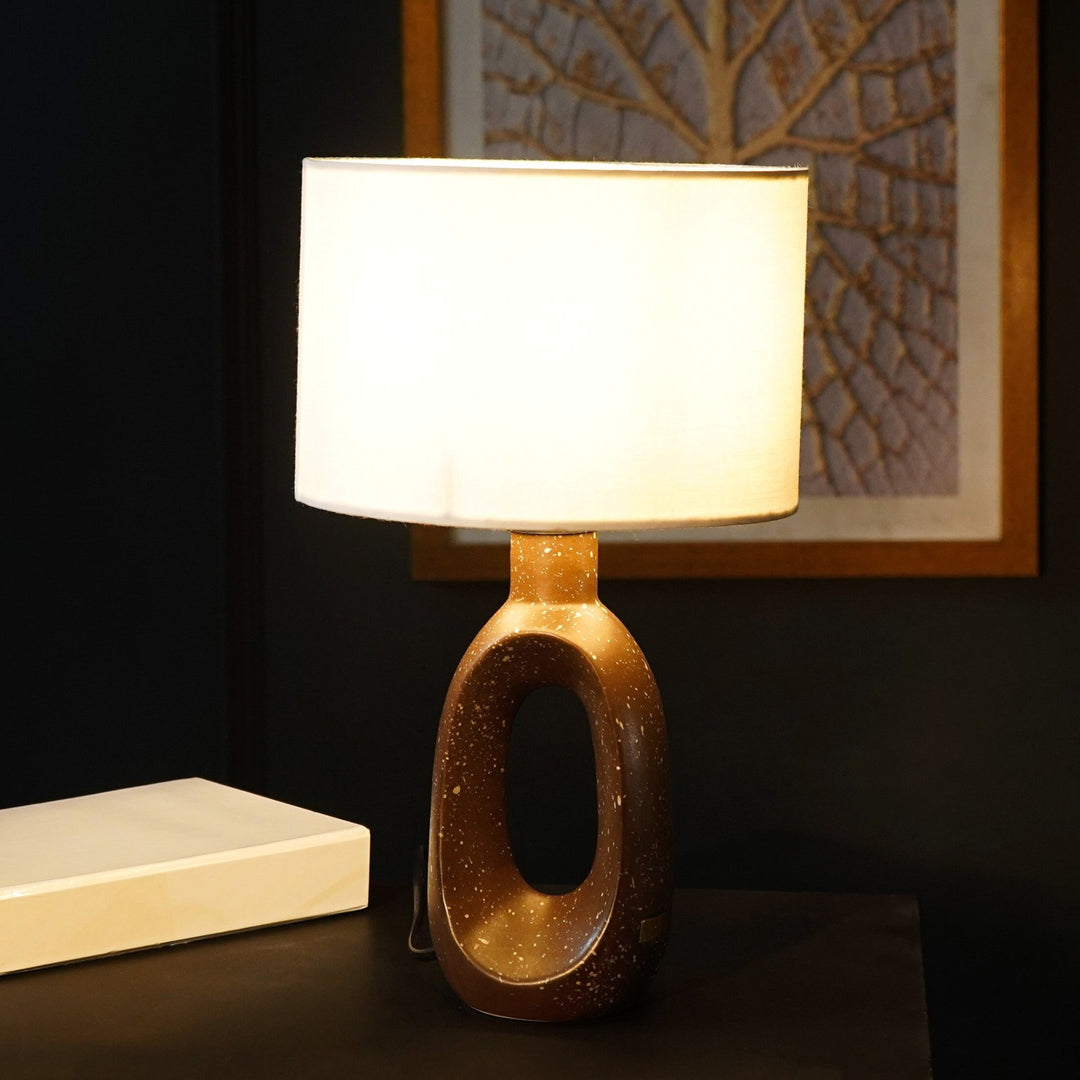 Celestial Void: The Ceramic Masterpiece Lamp - The Artment