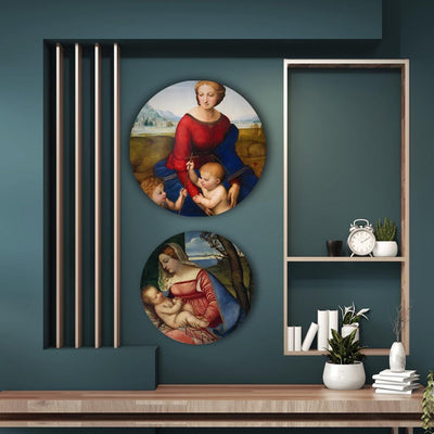 Christ, St. John, and Madonna Canvas (Matte Finish) - The Artment