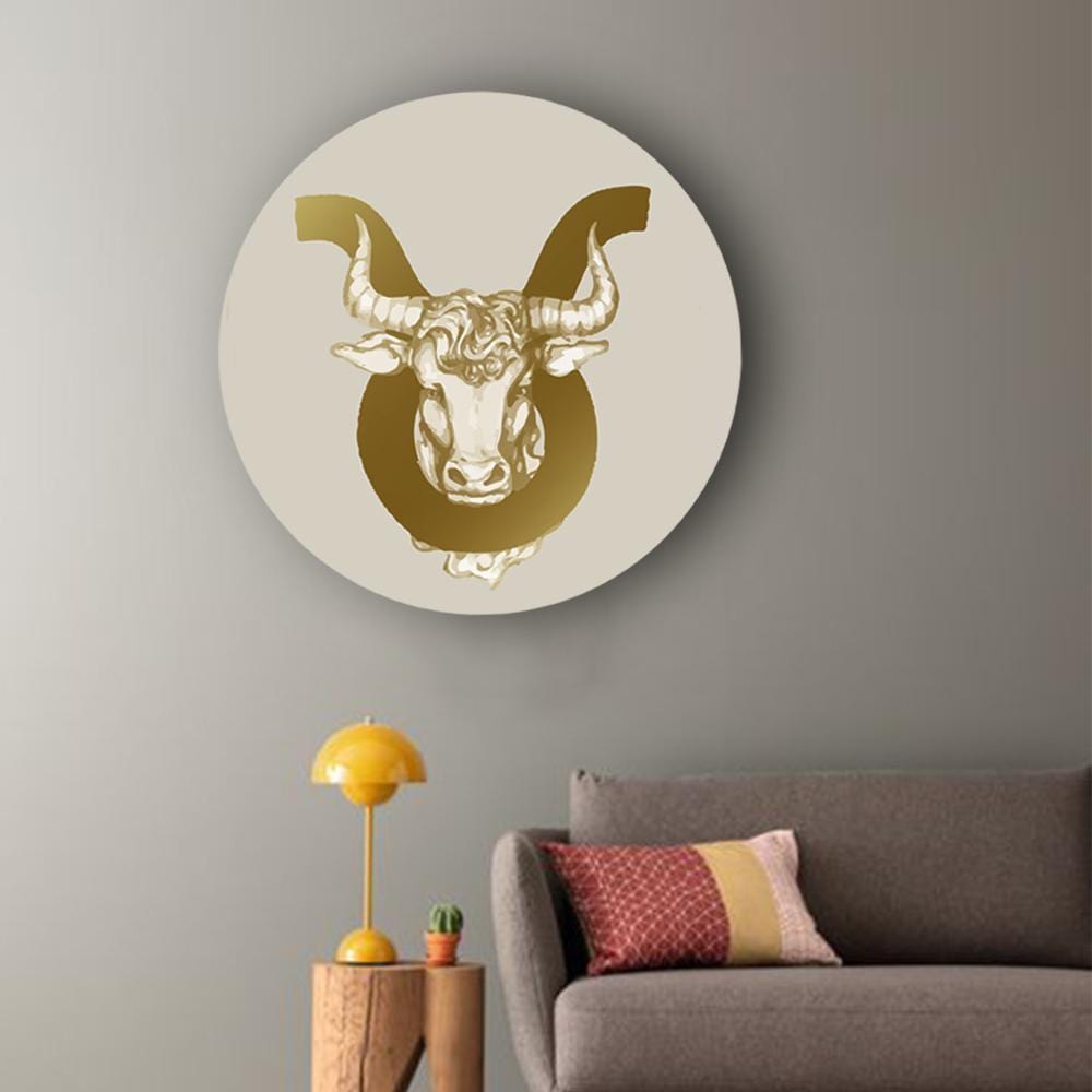 Close to Earth Taurus - Zodiac Canvas (Matte Finish) - The Artment