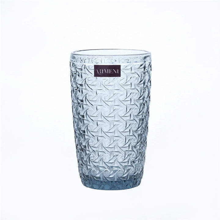 Criss - Cross Impressions Tumbler Glasses - The Artment