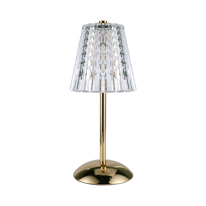 Crystal Diamond Metal Table Lamp - The Artment