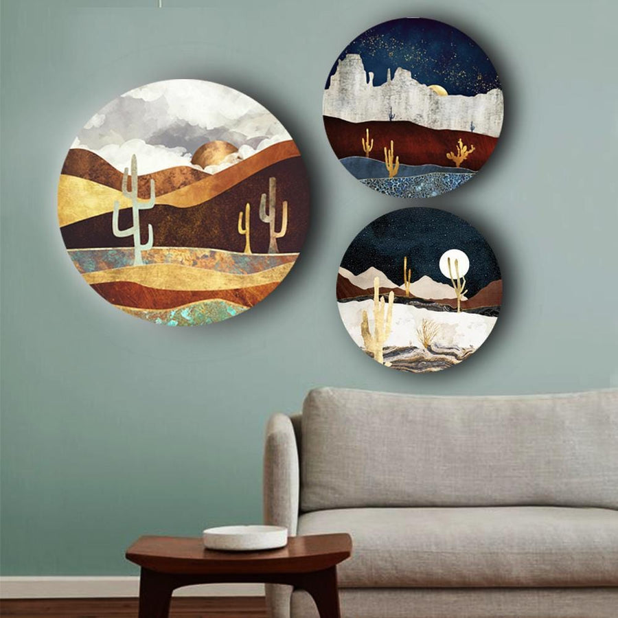 Dazzling Desert Vibes Canvas (Matte Finish) - The Artment