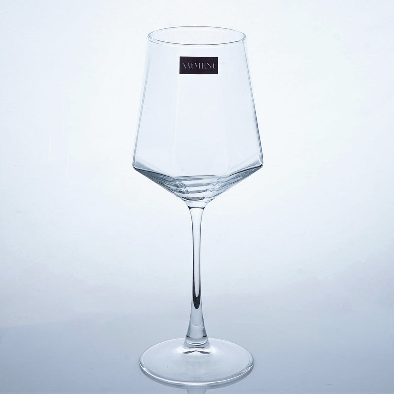 Diamond Edge Wine Glass Set - The Artment