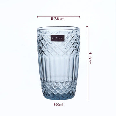 Diamond Tumbler Glasses - The Artment