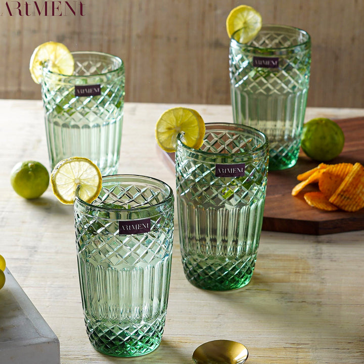 Diamond Tumbler Glasses - The Artment