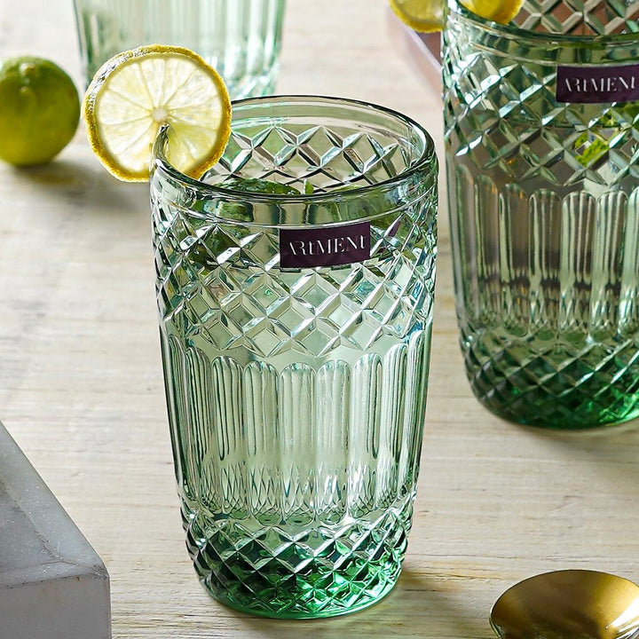 Diamond Tumbler Glasses - The Artment