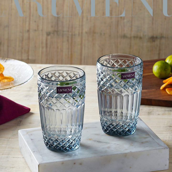 Diamond Tumbler Glasses - The Artment