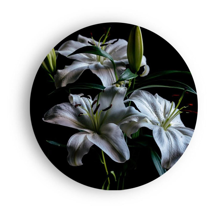 Dramatic Madonna Lily Canvas (Matte Finish) - The Artment