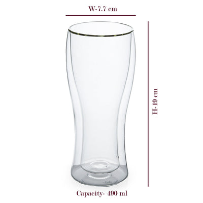 DualFusion Lager Beer Glass - The Artment