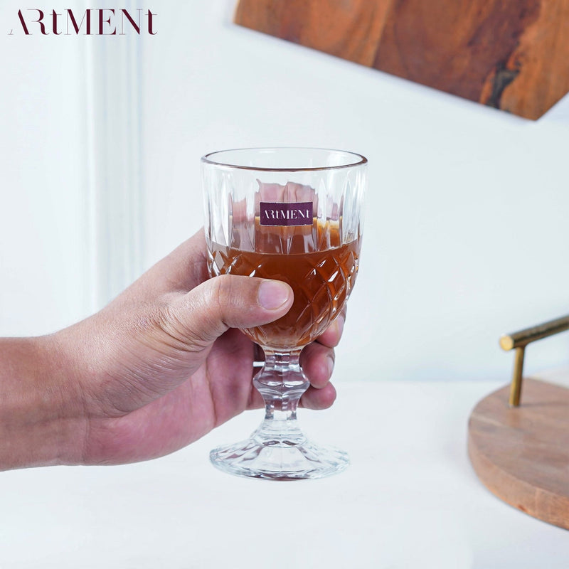 Elegant Etch Goblets - The Artment