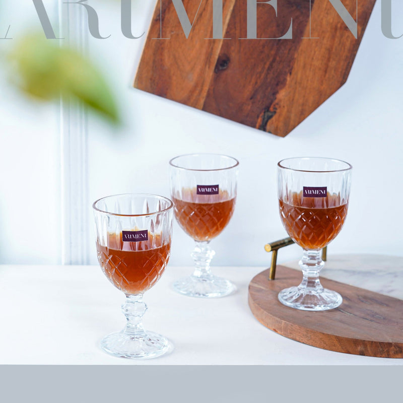 Elegant Etch Goblets - The Artment