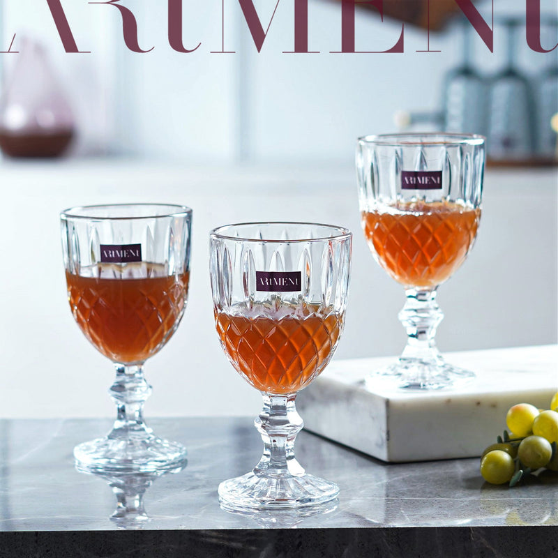 Elegant Etch Goblets - The Artment