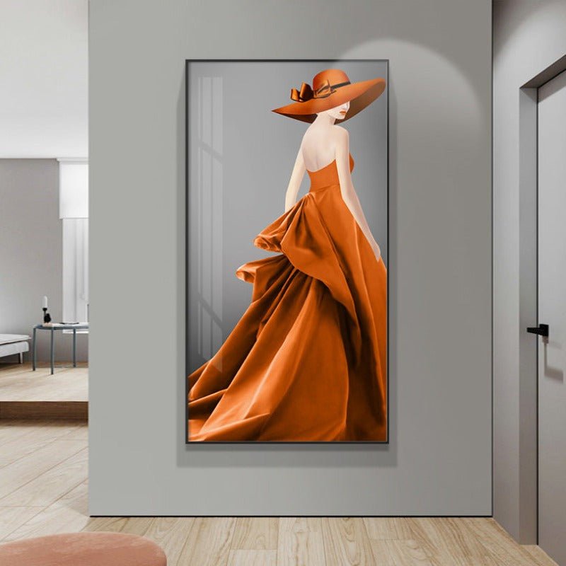 ELEGANT WOMEN WALL PAINTING - The Artment