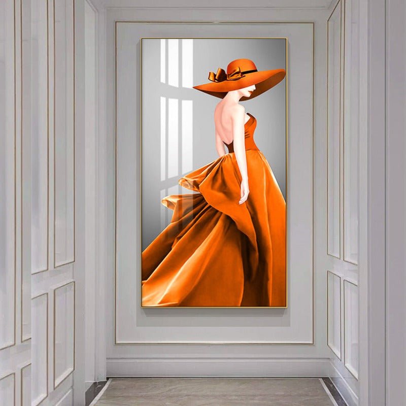 ELEGANT WOMEN WALL PAINTING - The Artment