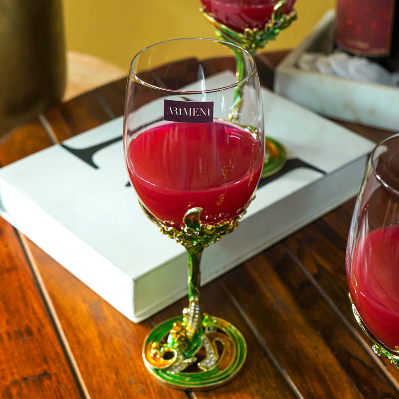 Emeraldware Wine Glass - The Artment