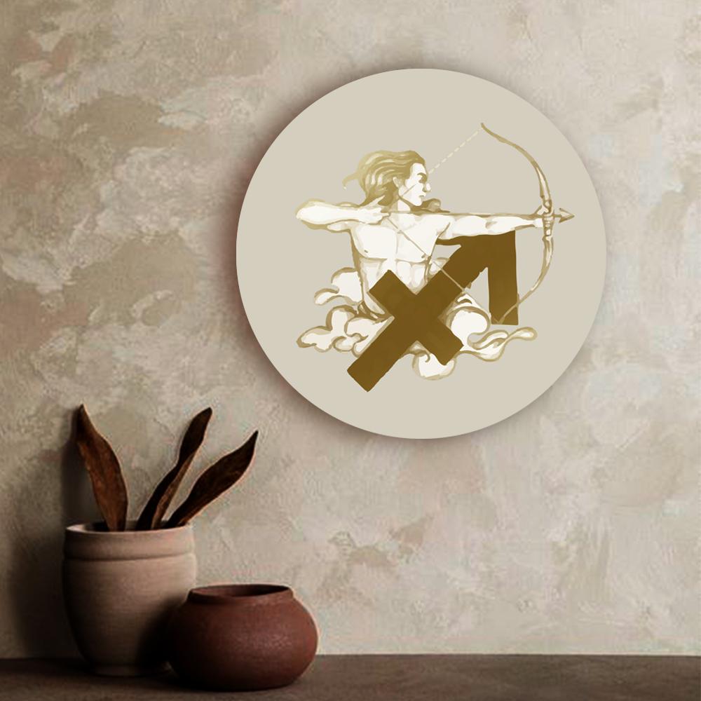 Enthusiastic Sagittarius - Zodiac Canvas (Matte Finish) - The Artment