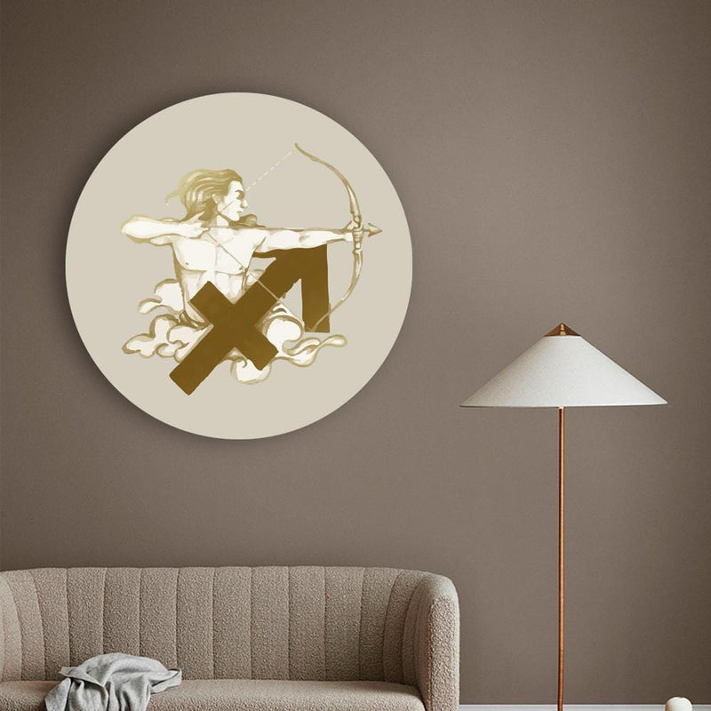 Enthusiastic Sagittarius - Zodiac Canvas (Matte Finish) - The Artment