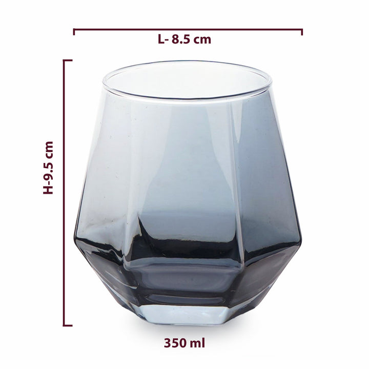 EtherealHexa Borosilicate Drinkware Set (Set of 7) - The Artment