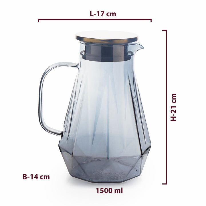 EtherealHexa Borosilicate Drinkware Set (Set of 7) - The Artment