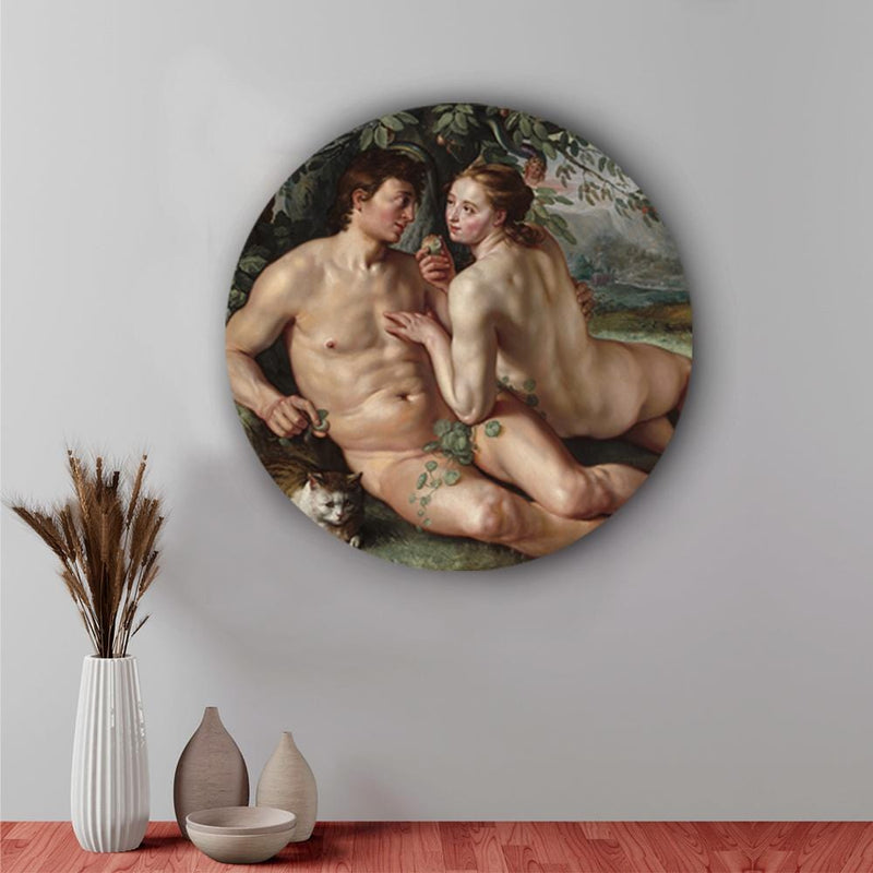 Eve and the Forbidden Apple Canvas (Matte Finish) - The Artment