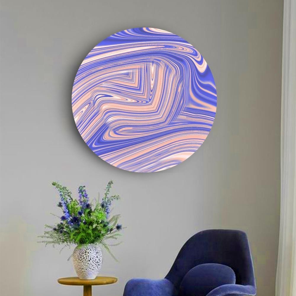 Exuberant Lines Canvas (Matte Finish) - The Artment