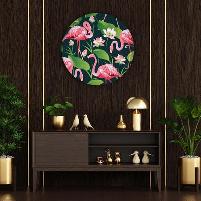 Feet Up Flamingos Canvas (Matte Finish) - The Artment