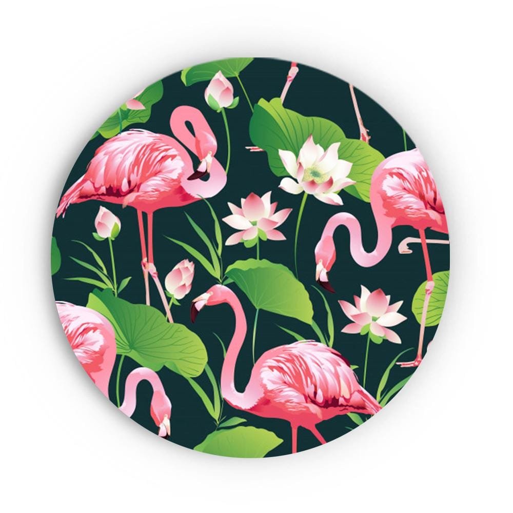 Feet Up Flamingos Canvas (Matte Finish) - The Artment