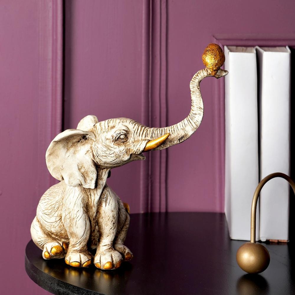 Feng Shui White Elephant Table - The Artment