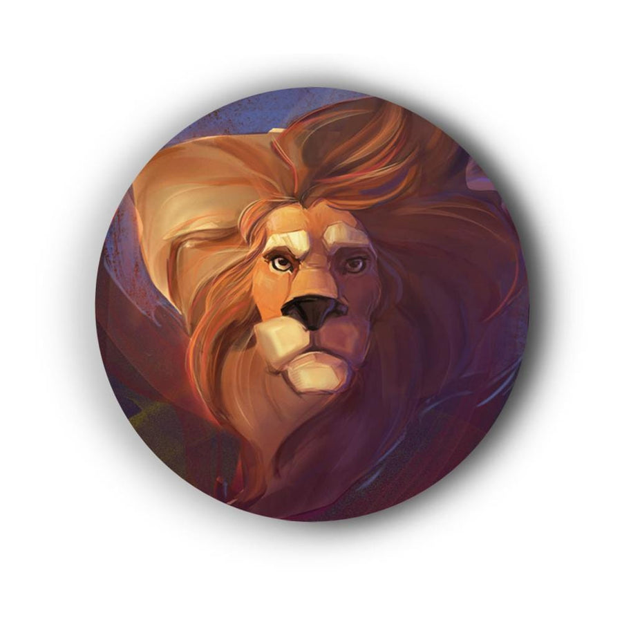 Fierce Lion and Lioness Canvas (Matte Finish) - The Artment