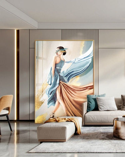 FLOWING BEAUTY WALL ART - The Artment