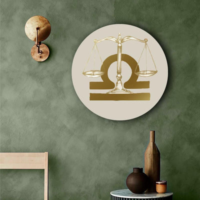 Fueled with Peace Libra - Zodiac Canvas (Matte Finish) - The Artment