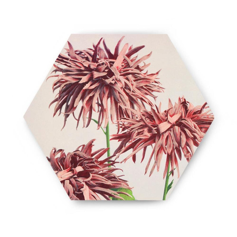 Garden of Blushing Flowers Canvas (Matte Finish) - The Artment