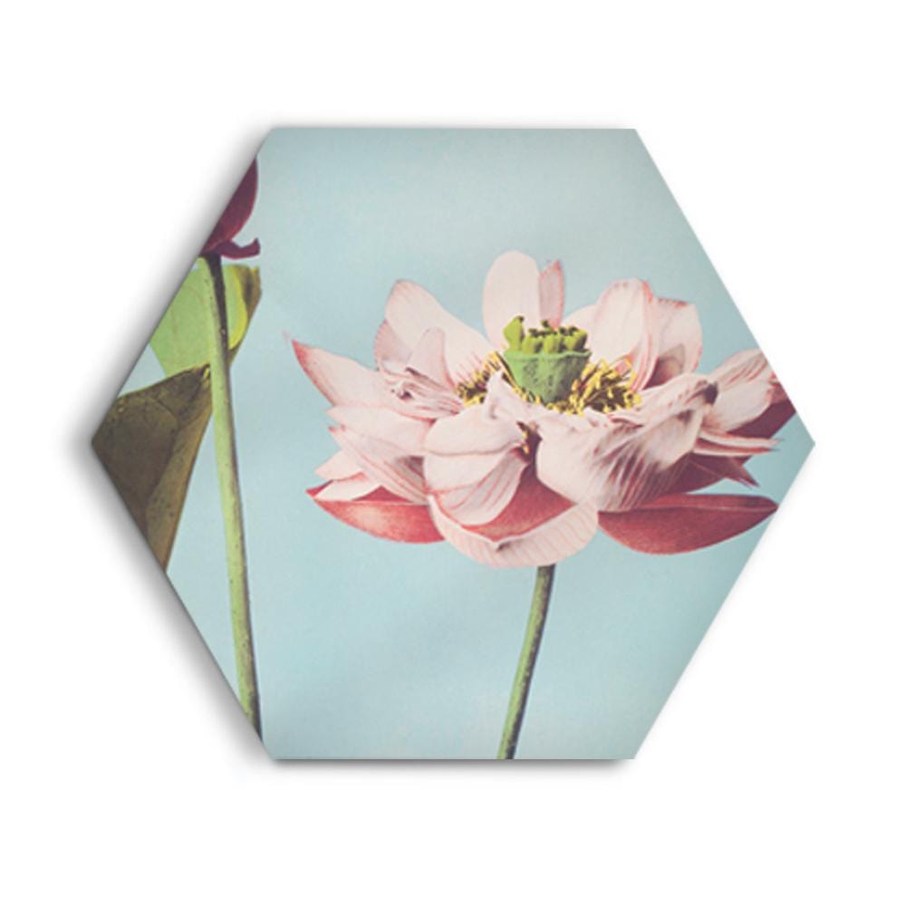 Garden of Blushing Flowers Canvas (Matte Finish) - The Artment