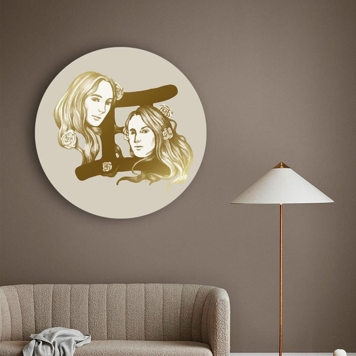 Gentle Gemini - Zodiac Canvas (Matte Finish) - The Artment