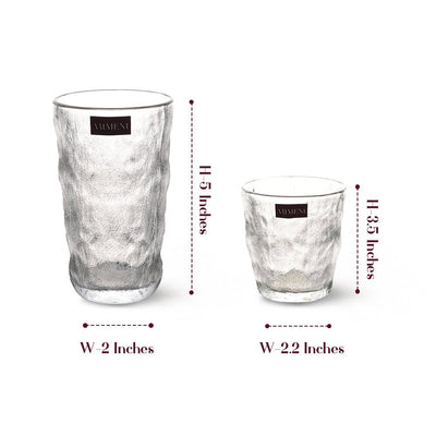 Glacier Patterned Frosted Glass - The Artment