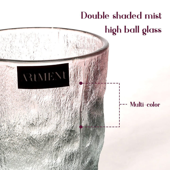 Glacier Patterned Frosted Glass - The Artment