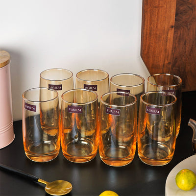 Golden Aura Water Glasses - The Artment