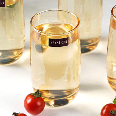 Golden Aura Water Glasses - The Artment