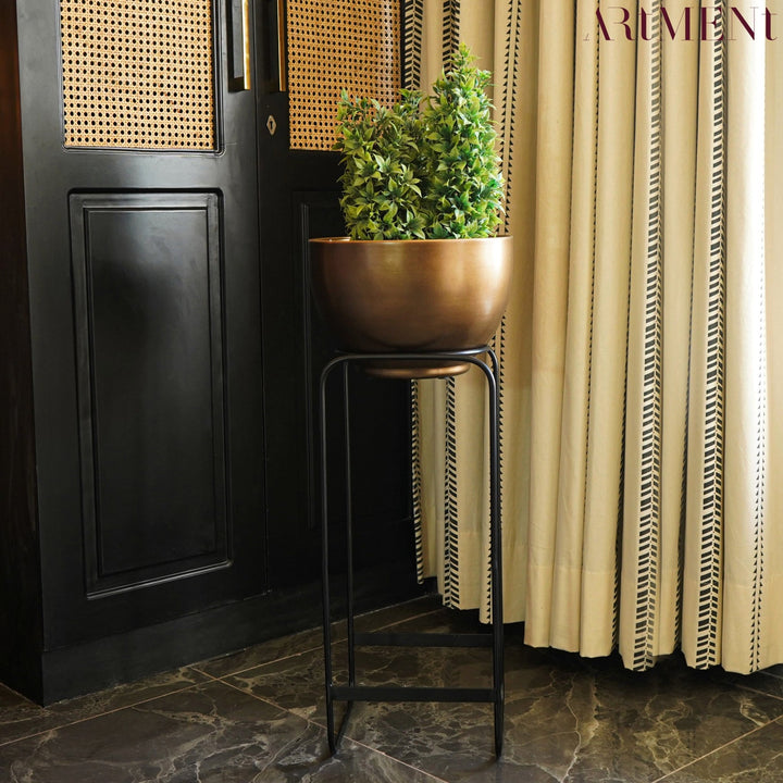 Golden Heights Floor Planter - The Artment