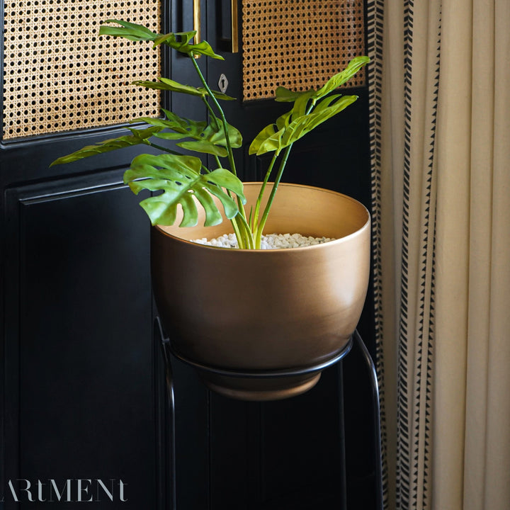 Golden Heights Floor Planter - The Artment