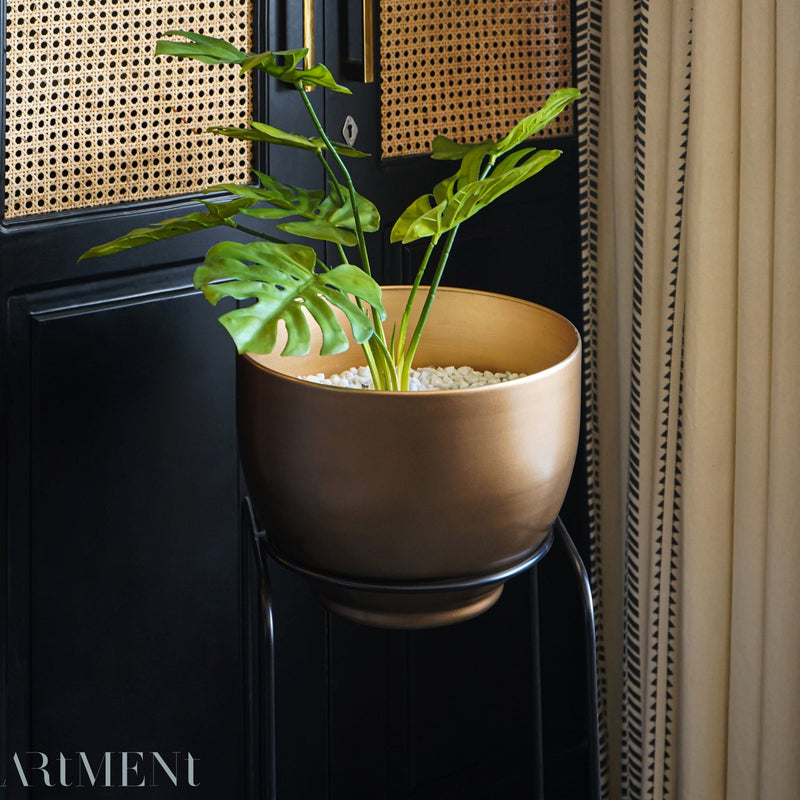 Golden Heights Floor Planter - The Artment