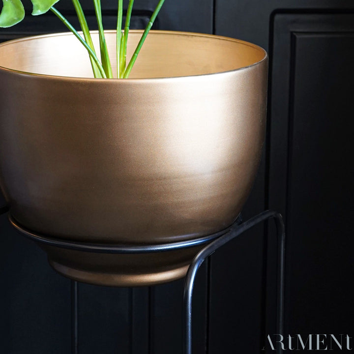 Golden Heights Floor Planter - The Artment