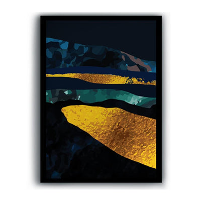 Golden King of the Sea Canvas (Matte Finish) - The Artment