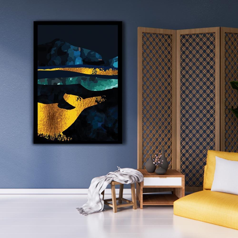 Golden King of the Sea Canvas (Matte Finish) - The Artment