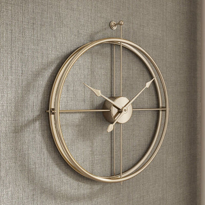 Golden Scarlett Minimalist Wall Clock - The Artment