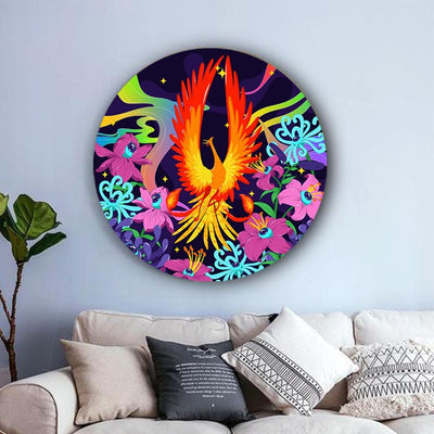 Graceful Phoenix Canvas (Matte Finish) - The Artment