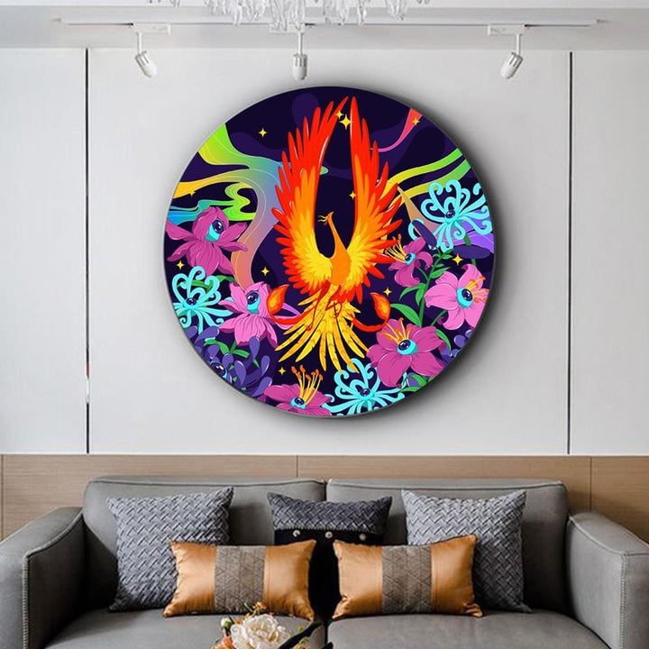 Graceful Phoenix Canvas (Matte Finish) - The Artment