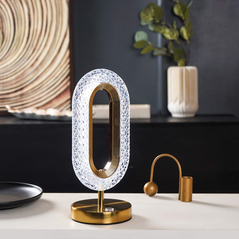 HaloGlow Crystal Table Lamp - The Artment