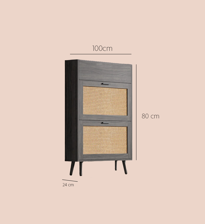 Harbor Shoe Organizer Cabinet