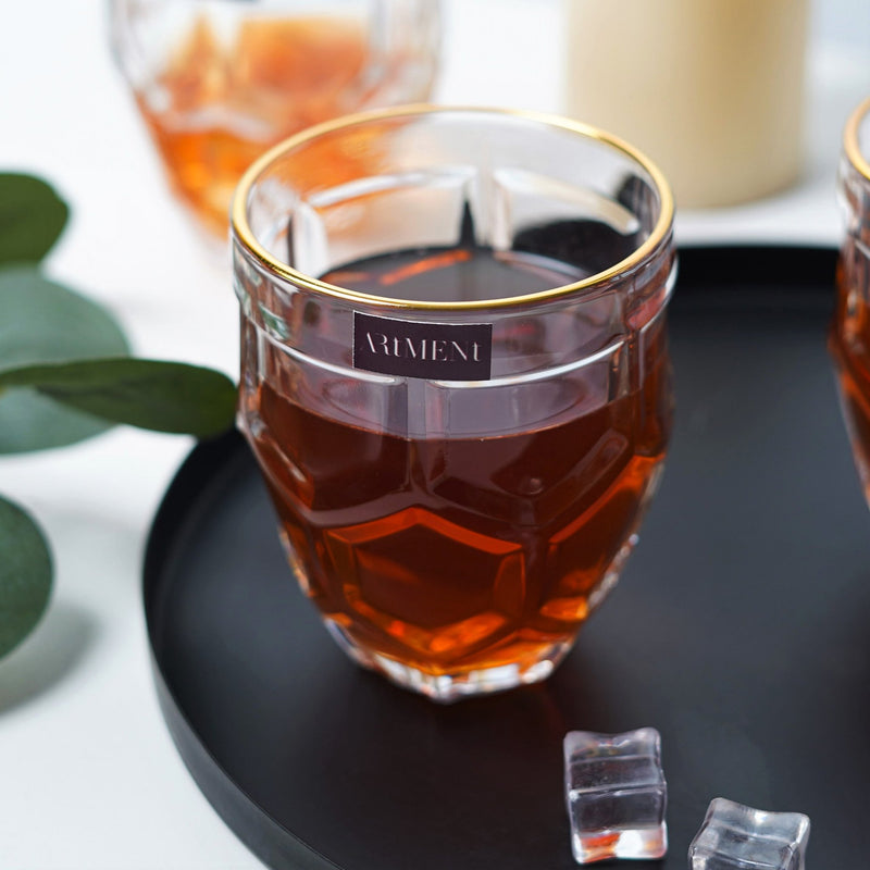 HexaHoney Whiskey Glass - The Artment